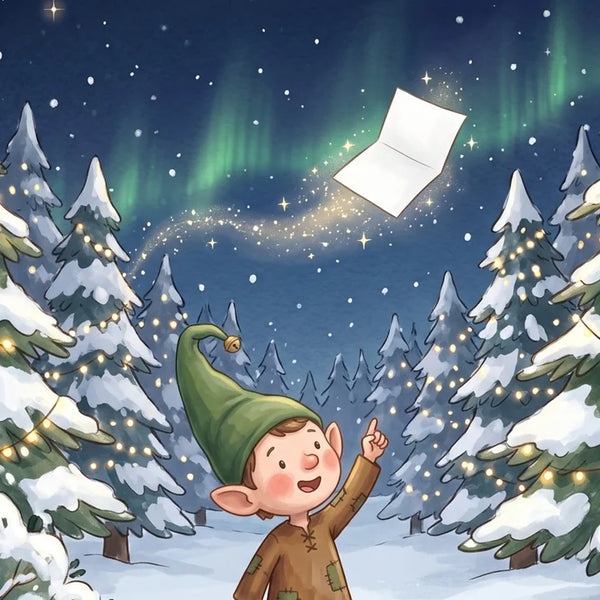 La lettre perdue : Pépin le lutin et la lettre qui s’envole sous les aurores boréales